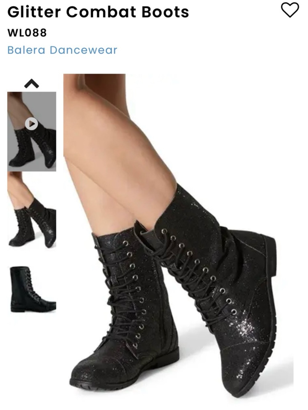 Weissman Glitter Boots